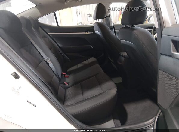 5NPD74LF4LH603819 2020 HYUNDAI ELANTRA White Vista de la etiqueta del VIN