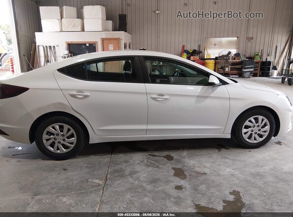 5NPD74LF4LH603819 2020 HYUNDAI ELANTRA White 
