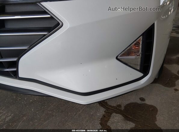 5NPD74LF4LH603819 2020 HYUNDAI ELANTRA White 
