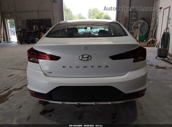 5NPD74LF4LH603819 2020 HYUNDAI ELANTRA White 