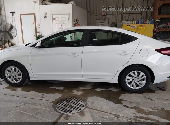 5NPD74LF4LH603819 2020 HYUNDAI ELANTRA White 