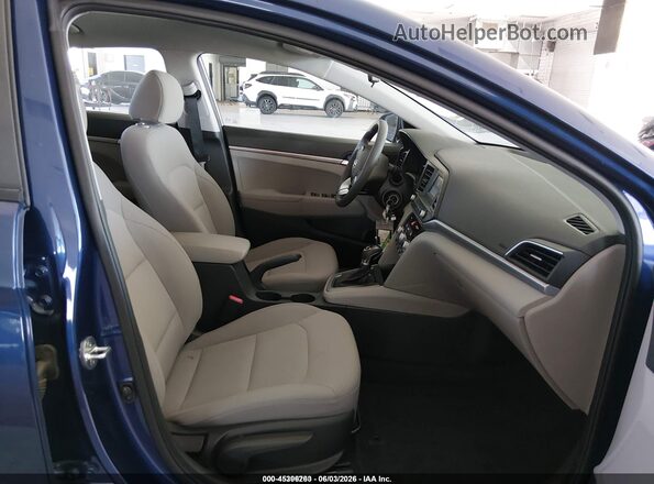 5NPD74LF4LH608969 2020 HYUNDAI ELANTRA Blue Vista interior delantera