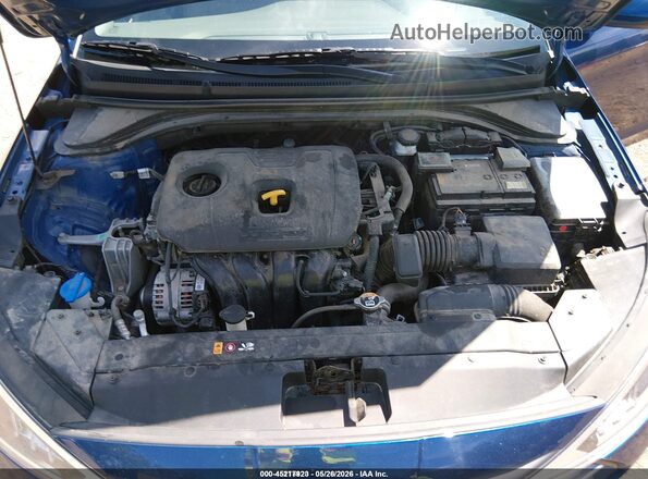 5NPD74LF4LH610446 2020 HYUNDAI ELANTRA Blue Widok z tyłu