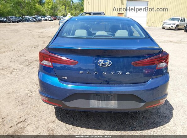 5NPD74LF4LH610446 2020 HYUNDAI ELANTRA Blue 