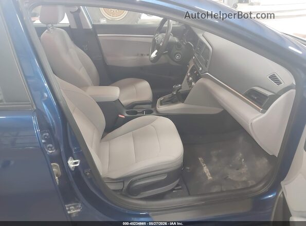 5NPD74LF4LH612312 2020 HYUNDAI ELANTRA Blue წინა სალონის ხედი