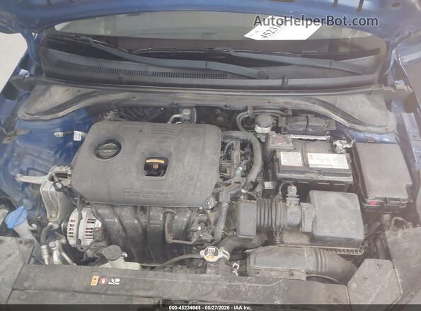 5NPD74LF4LH612312 2020 HYUNDAI ELANTRA Blue უკანა ხედი