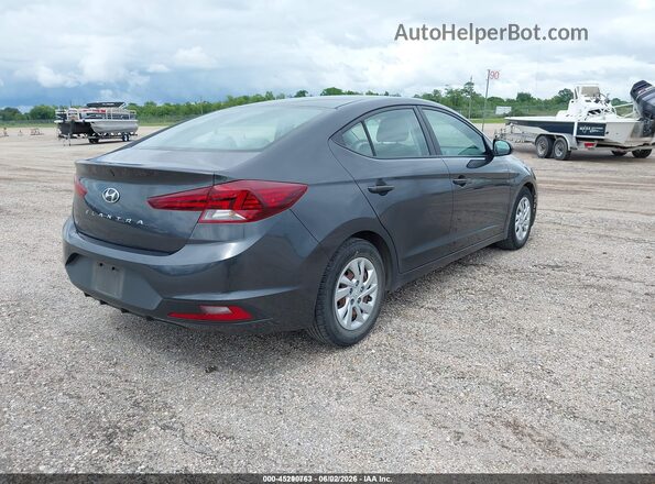 5NPD74LF4LH613993 2020 HYUNDAI ELANTRA Gray 