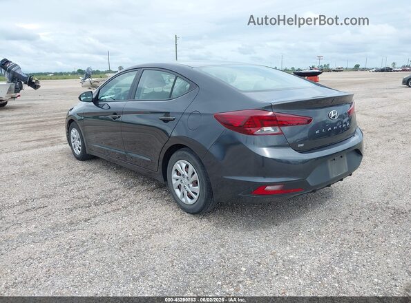 5NPD74LF4LH613993 2020 HYUNDAI ELANTRA Gray 