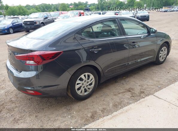 5NPD74LF4LH617834 2020 HYUNDAI ELANTRA Gray Trasero derecho