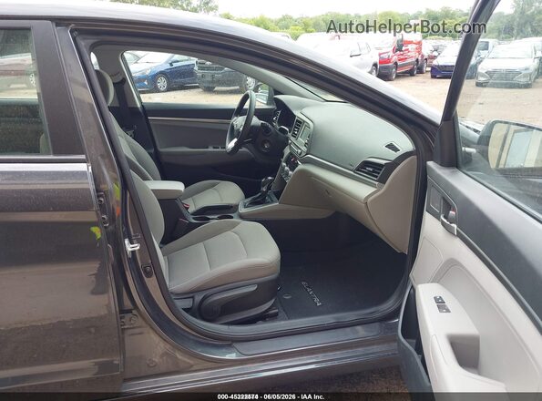 5NPD74LF4LH617834 2020 HYUNDAI ELANTRA Gray Vista interior delantera