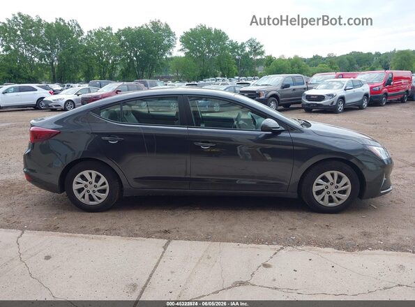 5NPD74LF4LH617834 2020 HYUNDAI ELANTRA Gray 