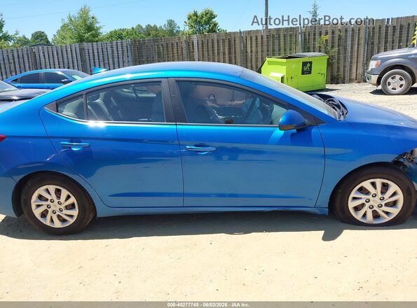 5NPD74LF5HH103028 2017 HYUNDAI ELANTRA Blue 