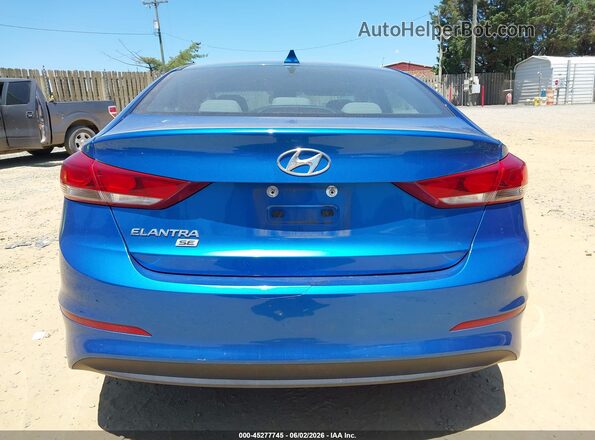 5NPD74LF5HH103028 2017 HYUNDAI ELANTRA Blue 