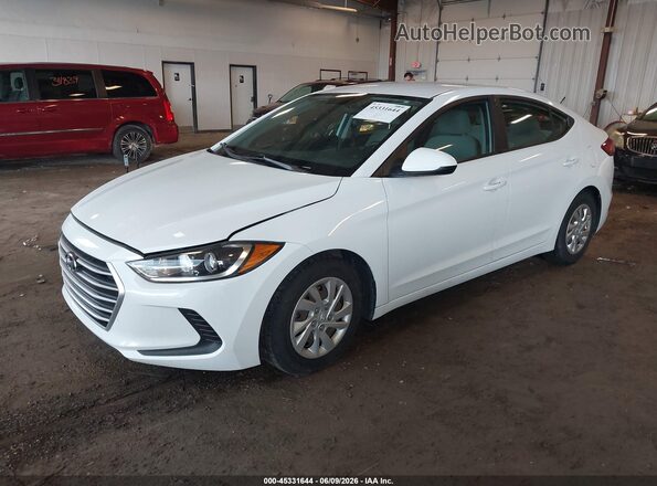 5NPD74LF5HH112778 2017 HYUNDAI ELANTRA White 