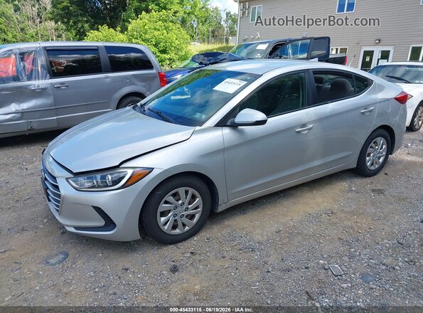 5NPD74LF5HH125823 2017 HYUNDAI ELANTRA Silver Передня ліва чверть