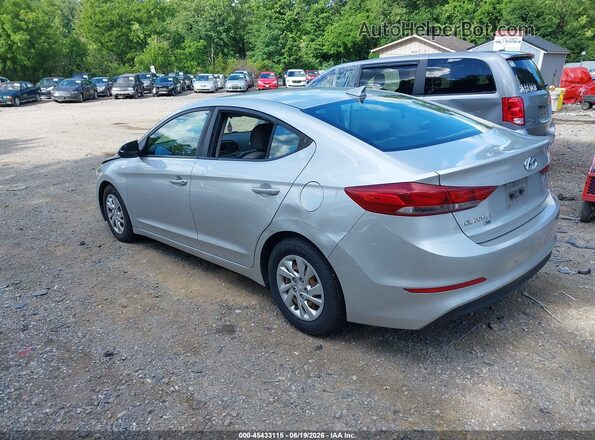 5NPD74LF5HH125823 2017 HYUNDAI ELANTRA Silver Задня ліва чверть