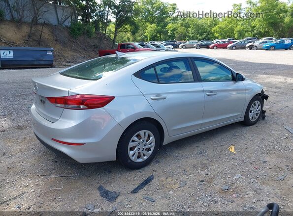 5NPD74LF5HH125823 2017 HYUNDAI ELANTRA Silver Задня права чверть