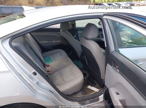 5NPD74LF5HH125823 2017 HYUNDAI ELANTRA Silver Вид наклейки з VIN-кодом