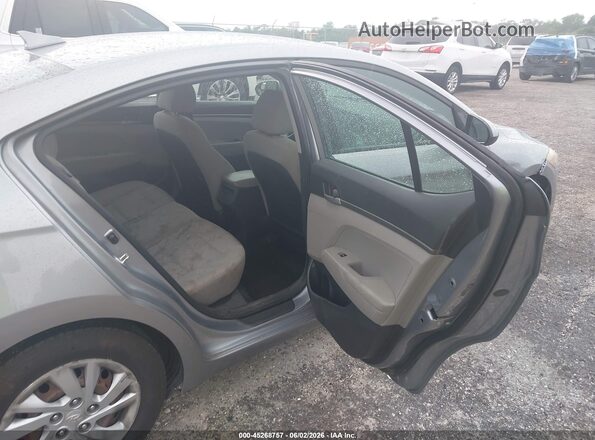 5NPD74LF5HH151225 2017 HYUNDAI ELANTRA Silver VIN կոդի պիտակի տեսք