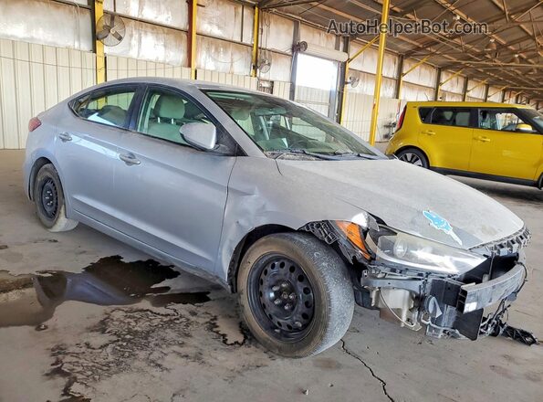 5NPD74LF5HH182443 2017 HYUNDAI ELANTRA Silver 