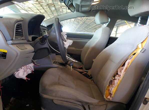 5NPD74LF5HH182443 2017 HYUNDAI ELANTRA Silver 