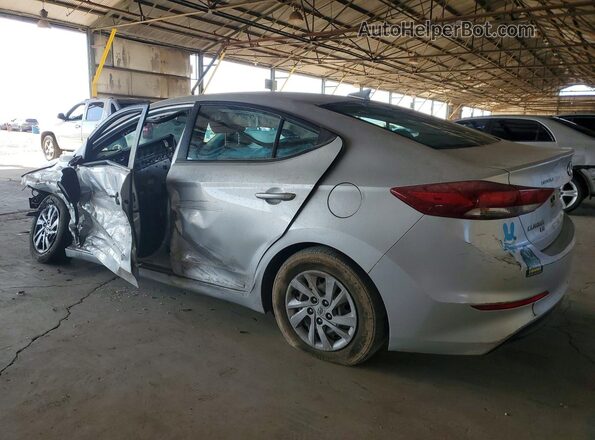 5NPD74LF5HH182443 2017 HYUNDAI ELANTRA Silver 