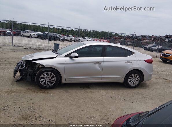 5NPD74LF5HH204635 2017 HYUNDAI ELANTRA Silver 360 interior view