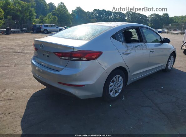 5NPD74LF5JH227337 2018 HYUNDAI ELANTRA Серый Задняя правая четверть