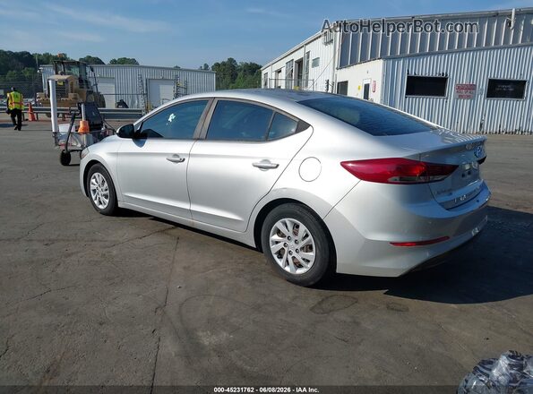 5NPD74LF5JH227337 2018 HYUNDAI ELANTRA Серый Задняя левая четверть