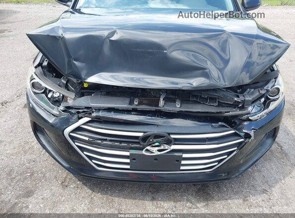 5NPD74LF5JH310816 2018 HYUNDAI ELANTRA Black Вид спереду