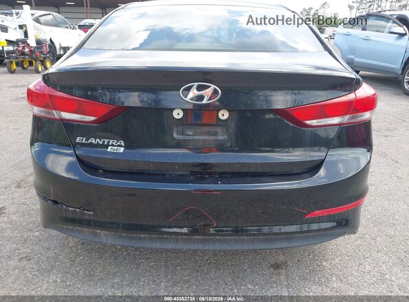 5NPD74LF5JH310816 2018 HYUNDAI ELANTRA Black 