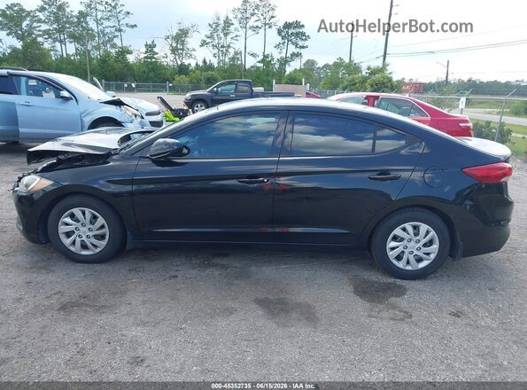 5NPD74LF5JH310816 2018 HYUNDAI ELANTRA Black Панорамний вид салону 360°