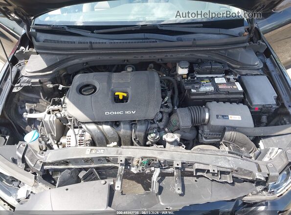 5NPD74LF5JH310816 2018 HYUNDAI ELANTRA Black Вид ззаду
