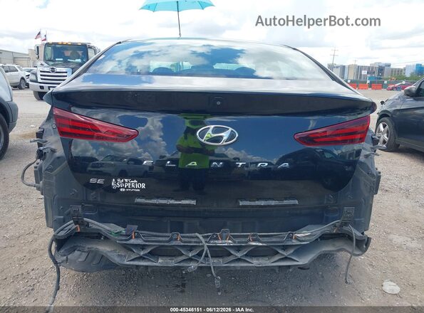 5NPD74LF5KH434117 2019 HYUNDAI ELANTRA Black 