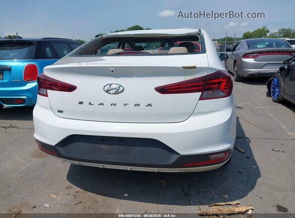 5NPD74LF5KH482006 2019 HYUNDAI ELANTRA White 