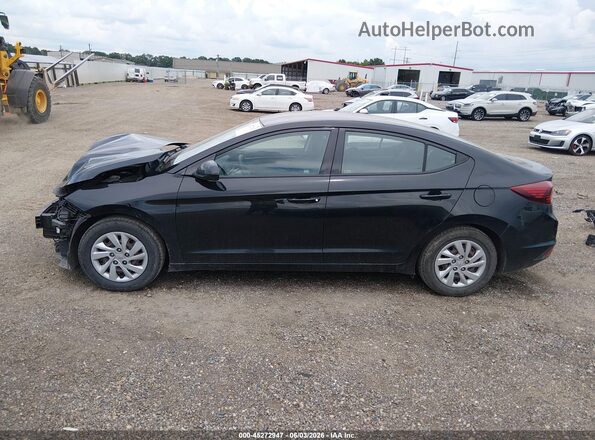 5NPD74LF5KH484452 2019 HYUNDAI ELANTRA Черный 