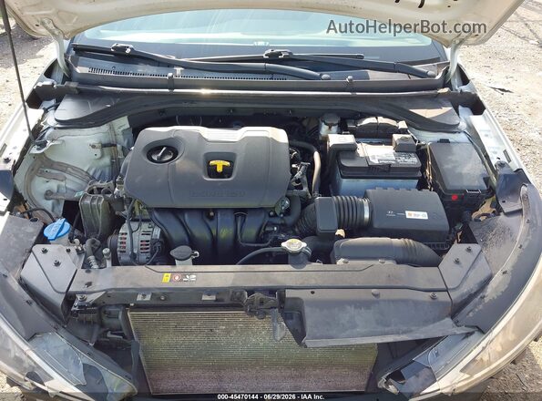 5NPD74LF5KH489389 2019 HYUNDAI ELANTRA Silver Rear view