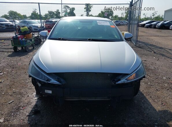 5NPD74LF5KH489389 2019 HYUNDAI ELANTRA Silver Rear interior view