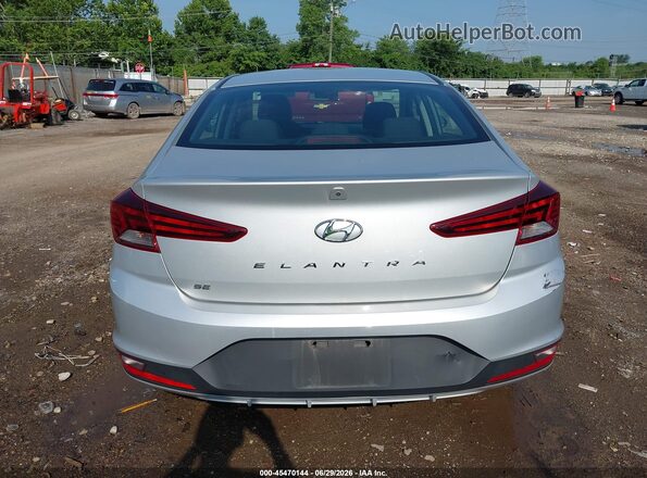 5NPD74LF5KH489389 2019 HYUNDAI ELANTRA Silver 