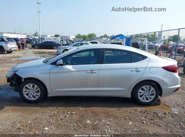5NPD74LF5KH489389 2019 HYUNDAI ELANTRA Silver 