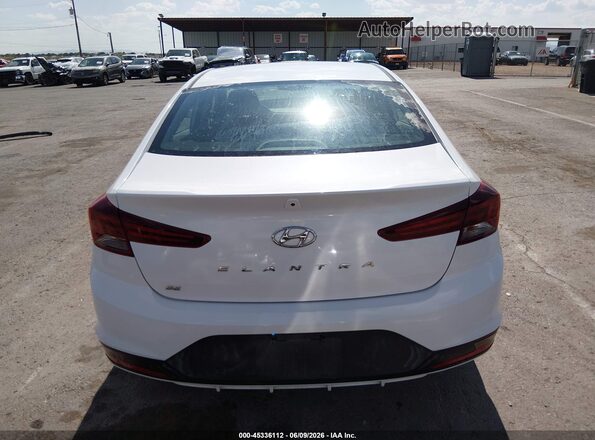 5NPD74LF5KH490865 2019 HYUNDAI ELANTRA White 
