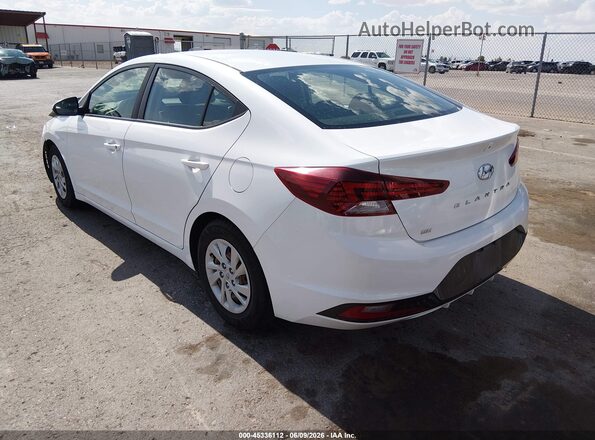 5NPD74LF5KH490865 2019 HYUNDAI ELANTRA White 