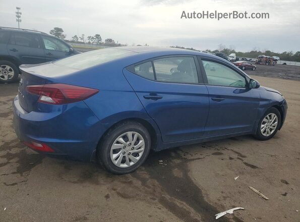 5NPD74LF5KH491062 2019 HYUNDAI ELANTRA Синий 