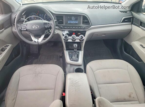 5NPD74LF5KH491062 2019 HYUNDAI ELANTRA Синий 