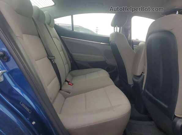 5NPD74LF5KH491062 2019 HYUNDAI ELANTRA Синий 