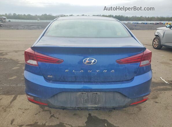5NPD74LF5KH491062 2019 HYUNDAI ELANTRA Синий 