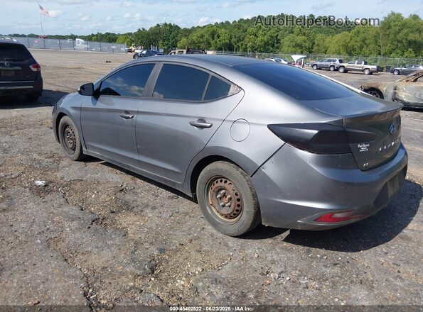 5NPD74LF5KH495144 2019 HYUNDAI ELANTRA Black Հետևի ձախ
