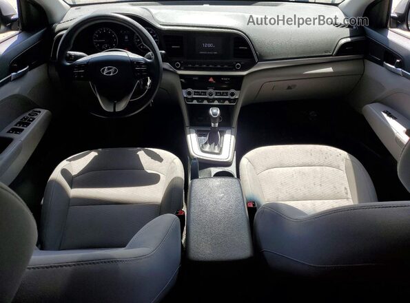5NPD74LF5LH588909 2020 HYUNDAI ELANTRA Серебряный 