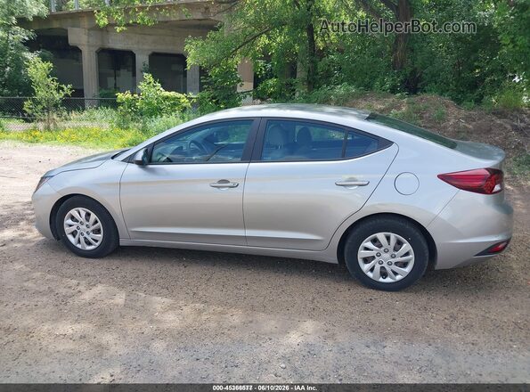 5NPD74LF5LH603540 2020 HYUNDAI ELANTRA Silver Vista frontal