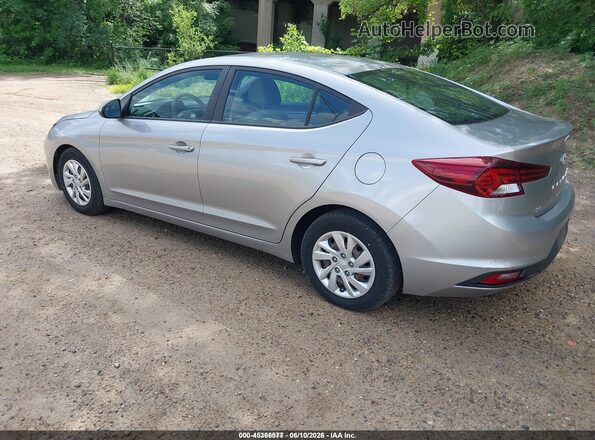 5NPD74LF5LH603540 2020 HYUNDAI ELANTRA Silver Trasero izquierdo
